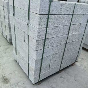 武汉 芙蓉白火烧两面路沿石