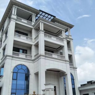 武汉芝麻白别墅干挂效果展示