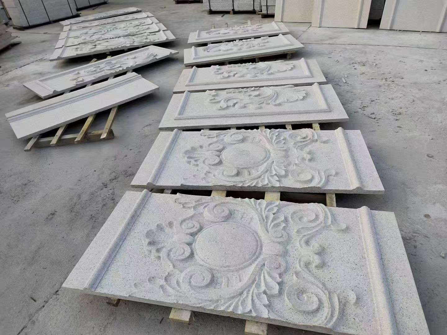 武汉 芝麻白干挂雕花板