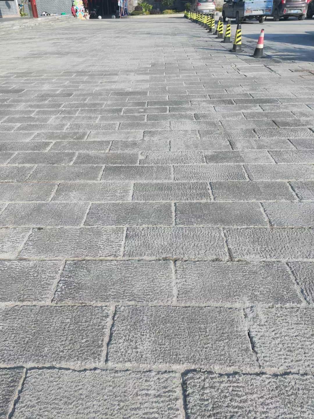 武汉仿古石铺装效果