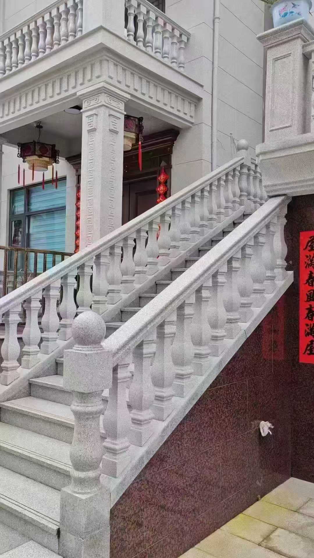 武汉 天然石材 阳台庭院护栏、栏杆